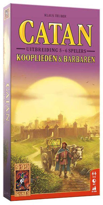 999 Games Catan: Uitbreiding Kooplieden & Barbaren 5/6 spelers - Bordspel