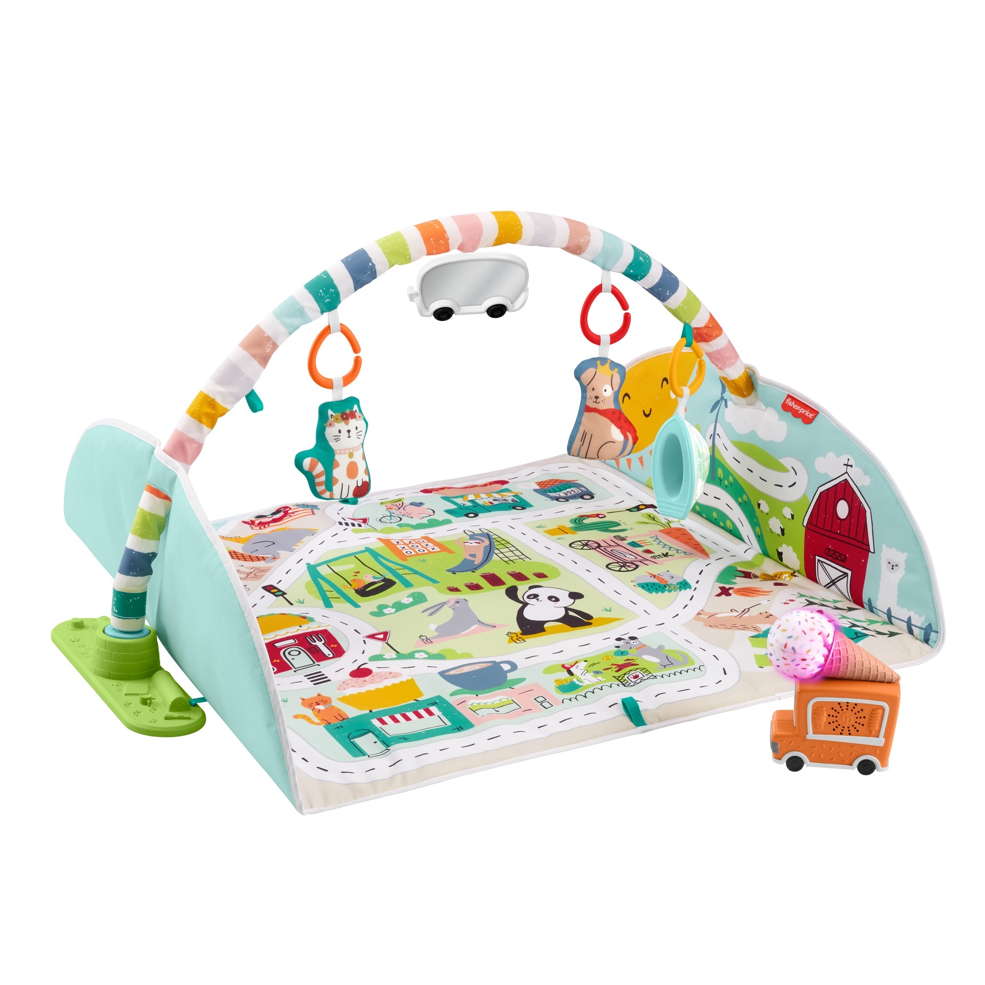 Fisher-Price Prettig Onderweg Met Activity Center Met Autospeelmat Meerkleurig