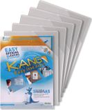 Tarifold View Tarifold tview tas met magnetische rug geschikt voor ft A5 wit, pak van 5 stuks