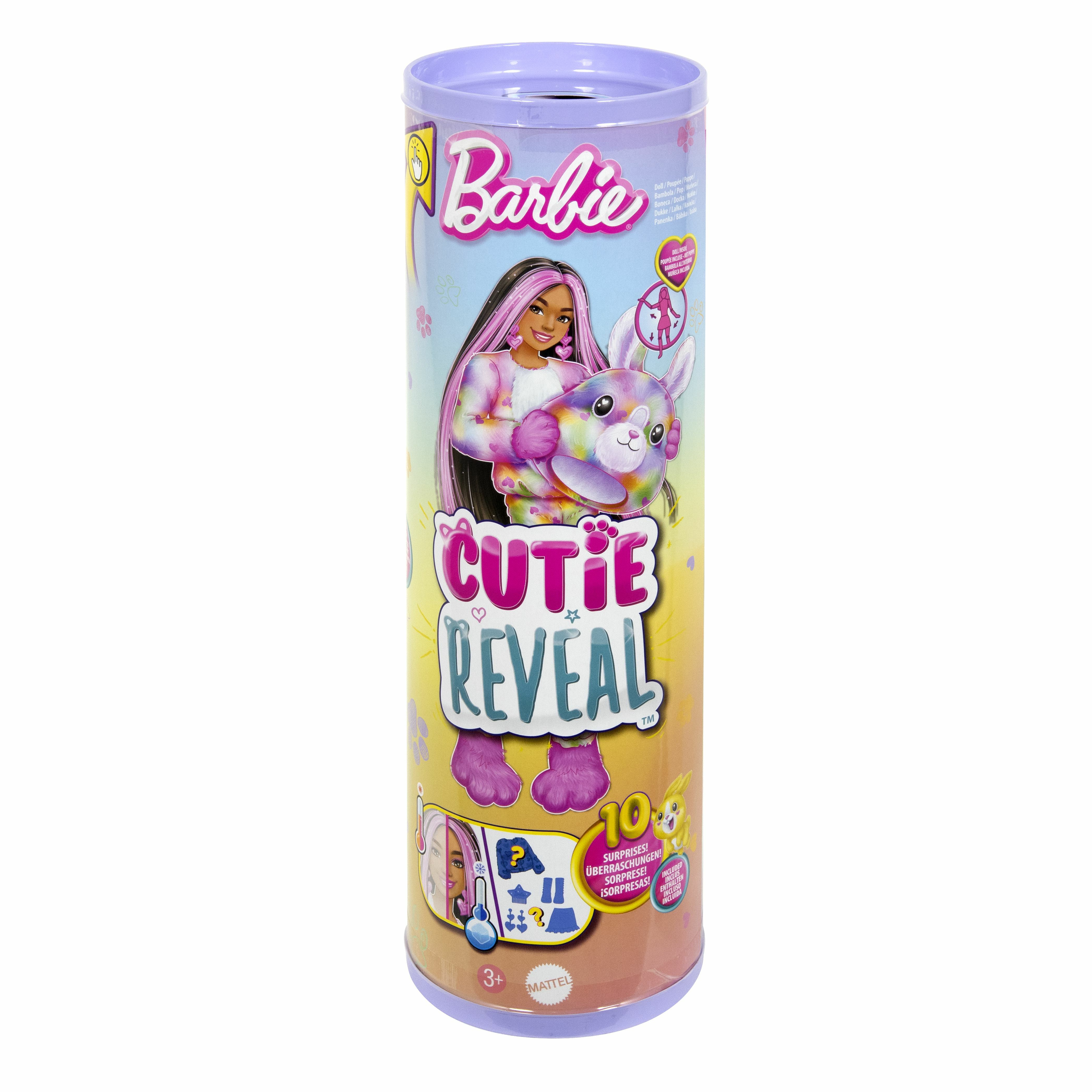 Barbie Cutie Reveal Color Dream Pop - Konijn - 4+ jaar