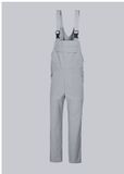 BP 1681-558-51-Ms Werkbroek, uniseks, met elastische, verstelbare taille, 245,00 g/m² stofmix, lichtgrijs, Ms
