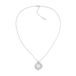 Calvin Klein - Minimalistische ketting - Dames - zilver - 55cm
