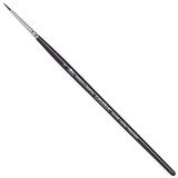 Winsor & Newton 5734001 Galeria acrylpenseel, uitstekende synthetisch penseel en ideaal voor acrylverf- en olieverftechnieken - Rond penseel - lange Steel - Nr. 1