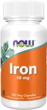 Now Foods Fer 18mg Ferrochel (120 vcaps) Sans Arôme