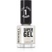 Rimmel Super Gel, 106 Glazed Sugar, vernis à ongles longue tenue, finition mate, facile à appliquer, manucure effet gel, résistant aux éclats, formule propre, 12 ml