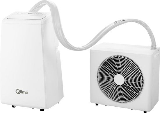 Qlima Q-SplitFlex Mobiele Airco Met binnen en buiten unit + heating