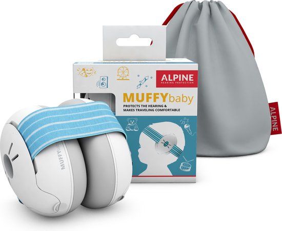 Alpine Muffy Baby Gehoorbescherming Blauw