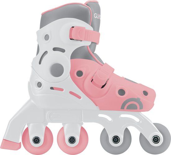 Globber Inline Skates 2in1 - Pastelroze - Maat S/M (EU 30-33)