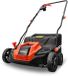 FUXTEC Fx-ev320eco scarificateur électrique, aérateur de gazon 1300w, largeur 32 cm et profondeur -12 à +10 mm, bac de ramassage 40 l