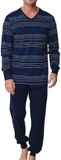 Pastunette Pyjama - Katoen - Donkerblauw - Gestreept - Maat S