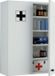 VCM Medasa XL Armoire à pharmacie Armoire murale Verrouillable Blanc Bois Classique