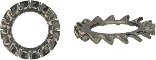 pgb-Europe PGB-FASTENERS Waaierveerring DIN 6798A M10 A2 | 200 st