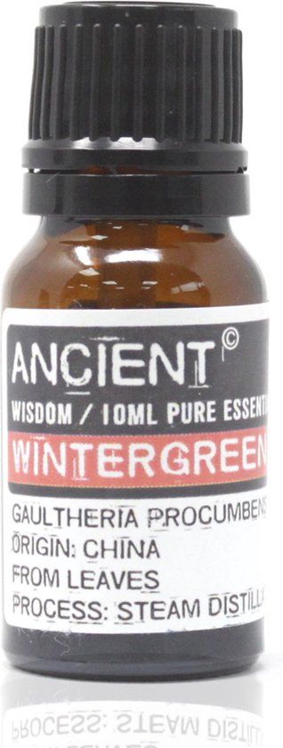 Ancient Wisdom Etherische olie Wintergreen - 10ml - Aromatherapie