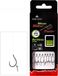MIKADO 8 x METHOD FEEDER BARBLESS Hameçon Rig `s avec aiguille à pointe Hameçon doux #6 / 0,25mm