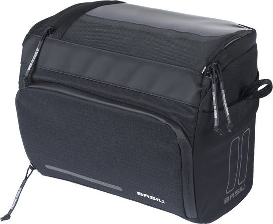Basil Move Stuurtas - 7-8L - Zwart