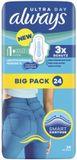Ultra maandverband Normal, taille 1, avec ailettes, 24 pièces