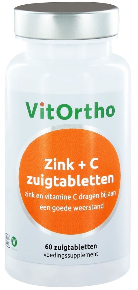 VitOrtho Zink + C Zuigtabletten