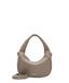LIEBESKIND BERLIN Leren schoudertas handtas Farrah Crossbody Bag Neutral Grey Taupe