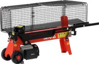 YATO Elektrische Houtklover - Hydraulische Klover - 5 Ton - 2200W - Voor Boomstammen tot 52 cm - Met Metalen Veiligheidskooi