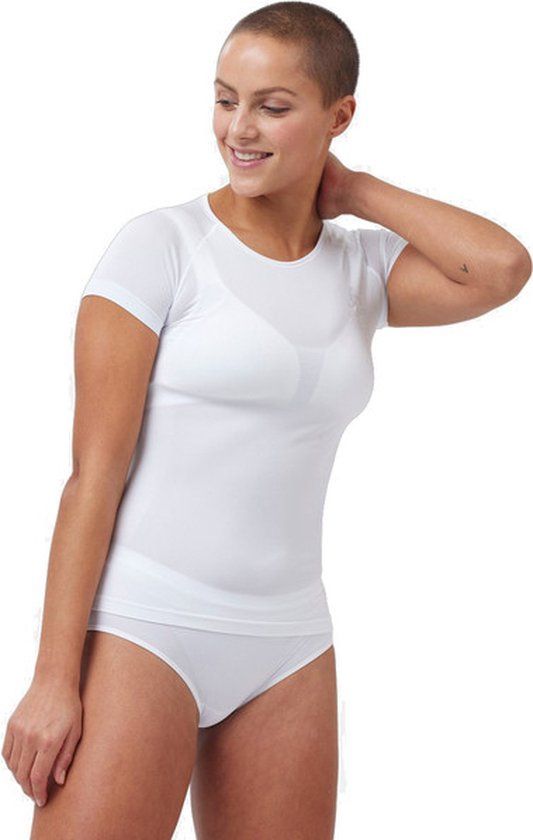 Odlo Performance X-Light Eco Women's Short Sleeve Shirt - White - Size M