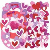 Baker Ross Heart Foam Rubber Krans Knutselset 3 Stuks