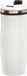 Merkloos / Sans marque RVS Warmhoudbeker/warm houd beker winter wit/zwart 400 ml - Isoleerbeker/thermosbekers - Dubbelwandig