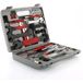 Rosvola - Kit de réparation pour vélo boîte à outils professionnelle VTT VTT avec 44 pièces, coffret d'outils vélos bicyclettes