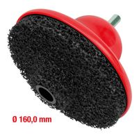 KS Tools Wheel Hub Centering Hole Grinding Set, Ø 160 mm, 2-piece