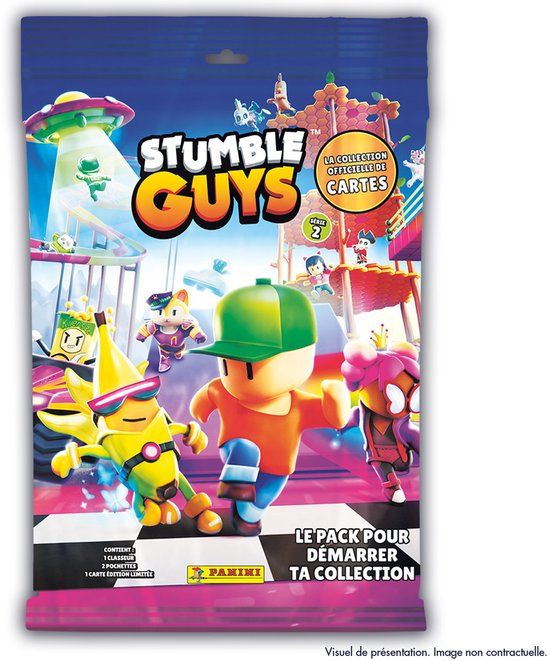 PANINI Stumble Guys Trading Cards 2 Starter Pack