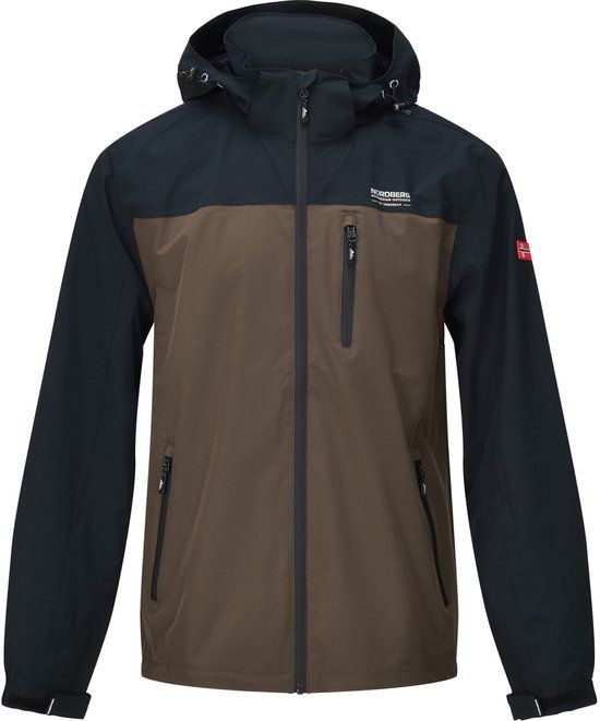Nordberg David Heren Softshell Jas Zwart Maat L