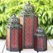 Unyqoos Lanternes décoratives style marocain set van 3