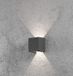 Konstsmide Cremona - Projecteur LED extérieur - 2 lampes - Anthracite
