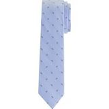 Calvin Klein Cravate en soie Micro Paisley Vista Blue