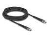 Delock USB 2.0 Kabel USB C naar USB C 3m 60W Schwarz