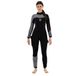 Aqualung Dynaflex Fs Bz 5.5 Mm Combinaison Femme Noir M
