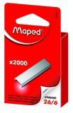 Maped 324604 Pak nietjes 2000 nietjes 26/6 mm Metaal