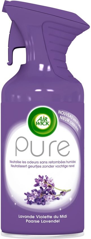 Air Wick Pure Paarse Lavendel - 6 x 250ml - Luchtverfrisser - Voordeelverpakking