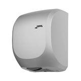 Jofel - Krachtige optische handdroger (400 km/h) 1400 W, drogen in 10 seconden, automatische handdroger, HEPA-filter, antivandalisme, model AVE robuuste ABS-behuizing, AA19300 zilver