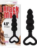 CHISA Black Mont - Beaded Luv Probe - Anaal Kralen - Zwart