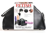 Pipedream Fetish Fantasy Series Portable Sex Machine Black & Light & Purple 18,4x3,8 cm
