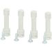 Fibox Grey screw set, High cover (25-100 mm) High base (50-125 mm) Schroevenset 1 set(s)