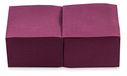 MORIGAMI Coktail servetten 20x20, 2-laags, 1/4-gevouwen, 100 servetten, punt bordeaux (SER22105736)