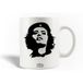 Maniacase Mug Céramique Ernesto Che Guevara Noir Blanc Révolutionnaire Photo