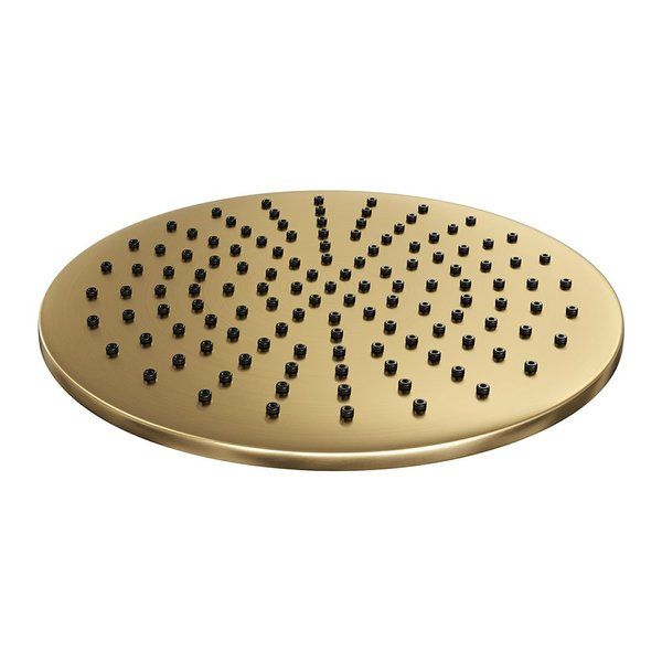 Brauer Gold Edition hoofddouche 30cm rond messing geborsteld goud 5-GG-017