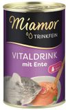 Miamor Vitaldrink - Kattensnack - Hydraterende Drink met Eend & Kip - 24 x 135ml