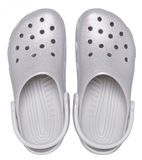 Crocs Classic Glitter Instappers Senior Zilver Glitter