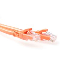 ACT Oranje 5 meter U/UTP CAT6A câble de raccordement snagless avec connecteurs RJ45 IB2105