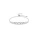 Swarovski Matrix Tennis Armband Metaal Zilver Wit Zirkonia Vrouwen 24 cm