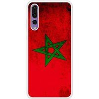 P20 Pro Drapeau Maroc Bedrukt siliconen hoesje