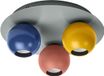Osram Decor Bubble decoratieve plafondlamp, 3-lamps met E27-fitting, 250 mm, IP20, metaal, veelkleurig